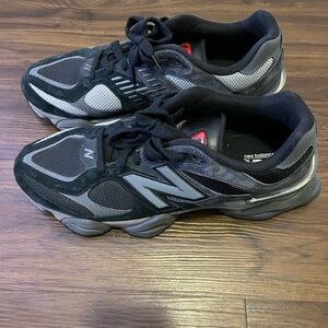 New Balance 9060 in the Black/Castlerock Color - Size: 12